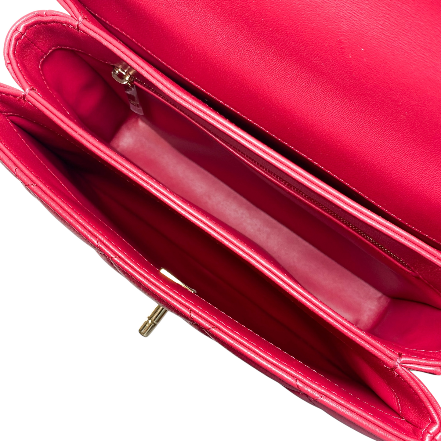 Chanel Red Medium Trendy Bag