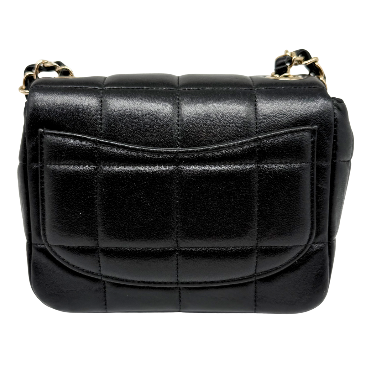 Chanel Monaco Black Mini Square Flap Bag