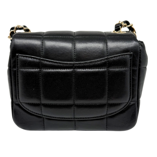 Chanel Monaco Black Mini Square Flap Bag