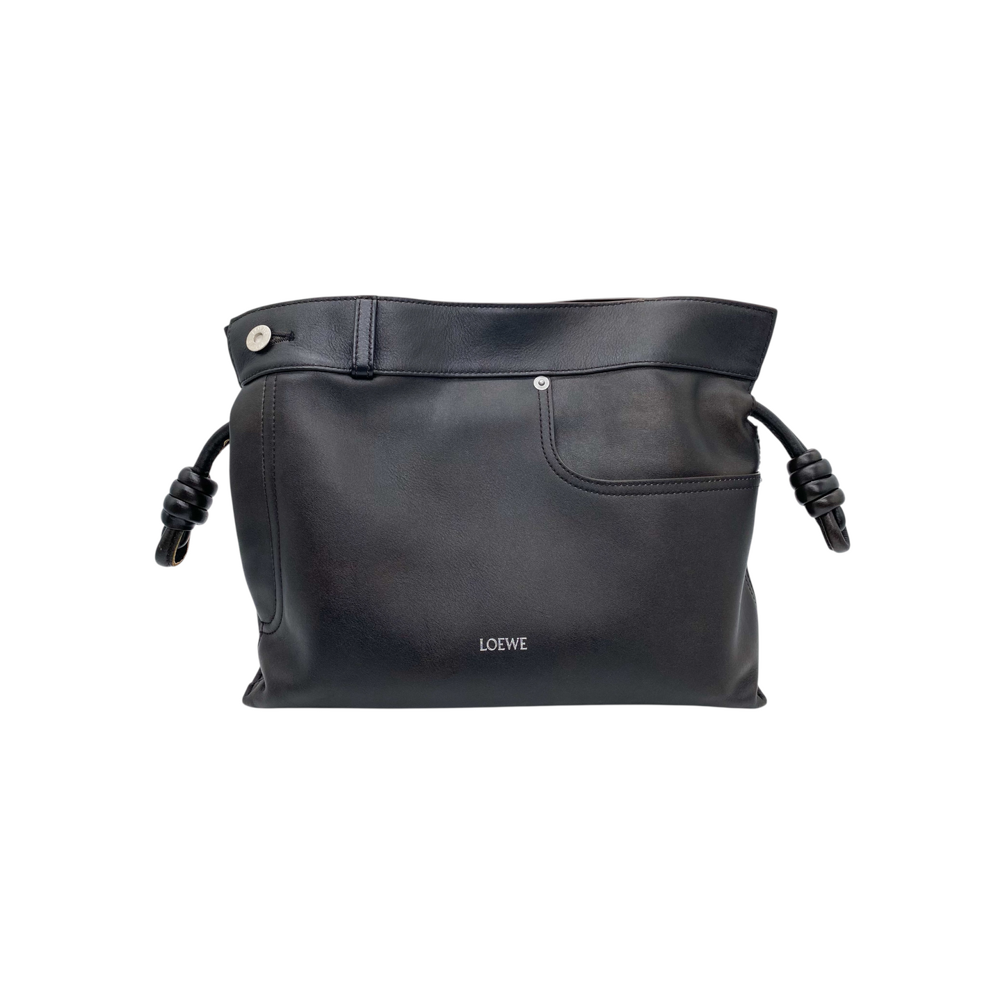 Loewe Brown Panta Medium Flamenco Clutch