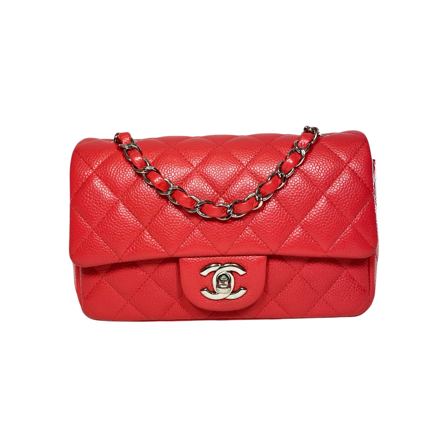 Chanel Coral Mini Rectangle