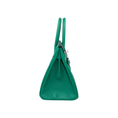 Hermes Birkin 30 Vert Vertigo Epsom Palladium Hardware