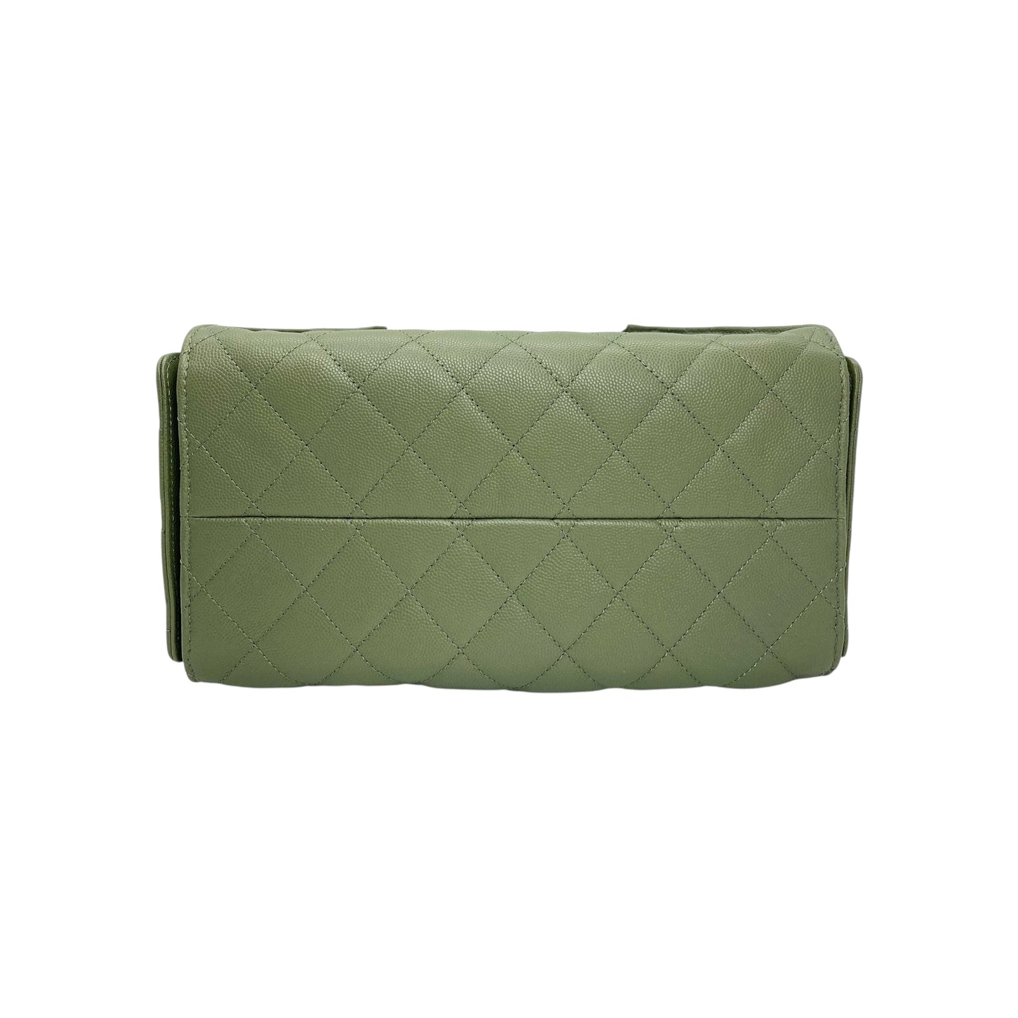 Chanel 25 Khaki Small