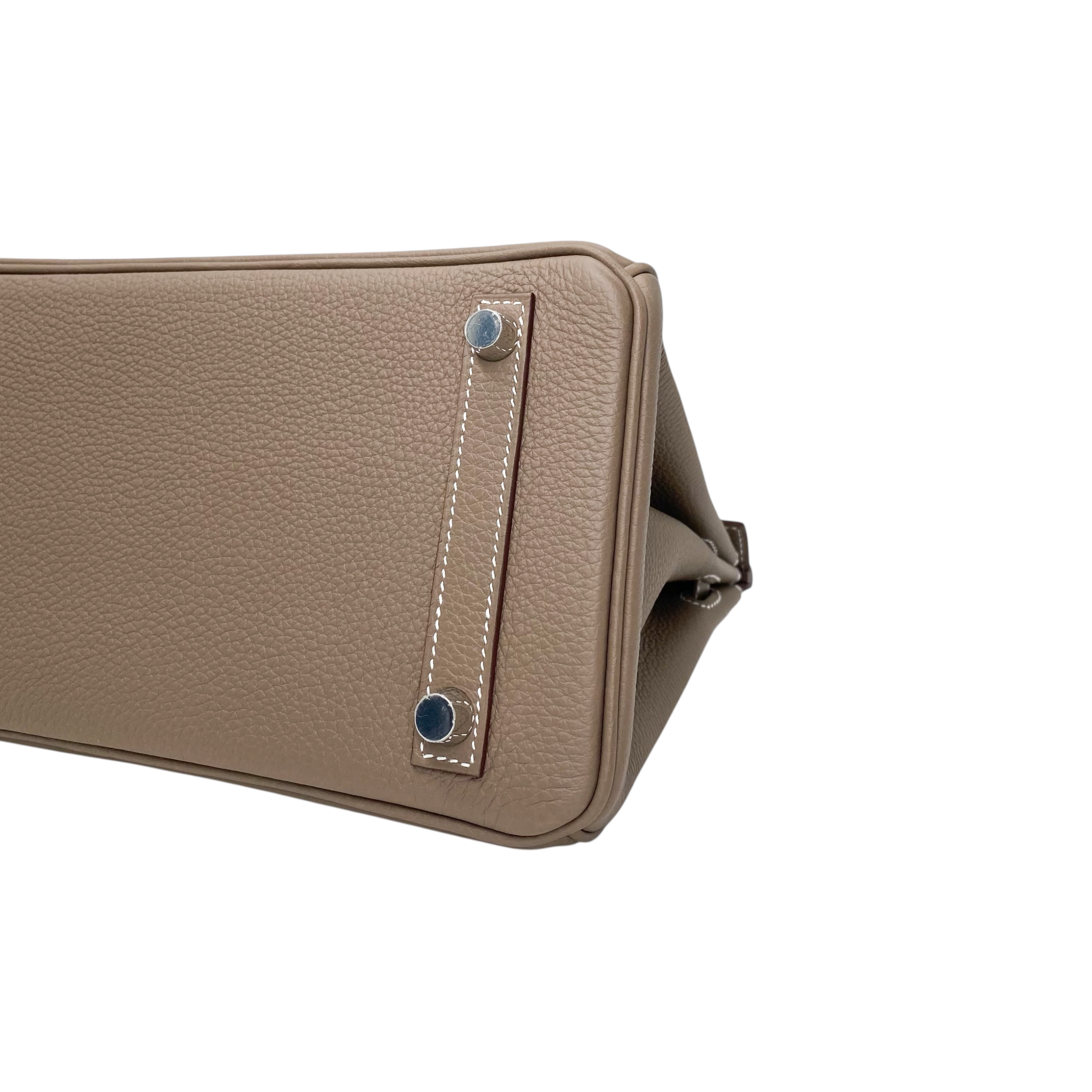 Hermes Birkin 25 Etoupe Togo Palladium Hardware