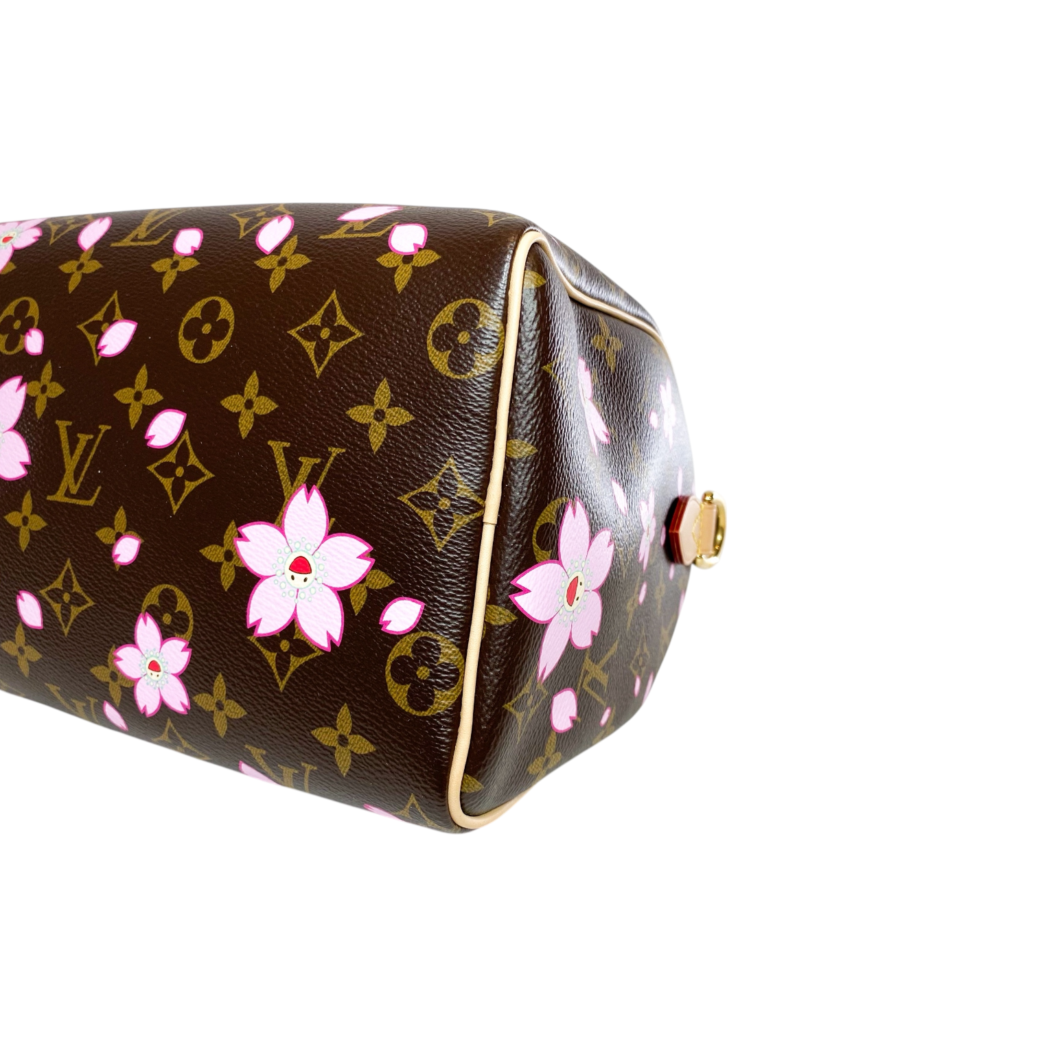 Louis Vuitton x Takashi Murakami Cherry Blossom Monogram Speedy Bandouliere 25