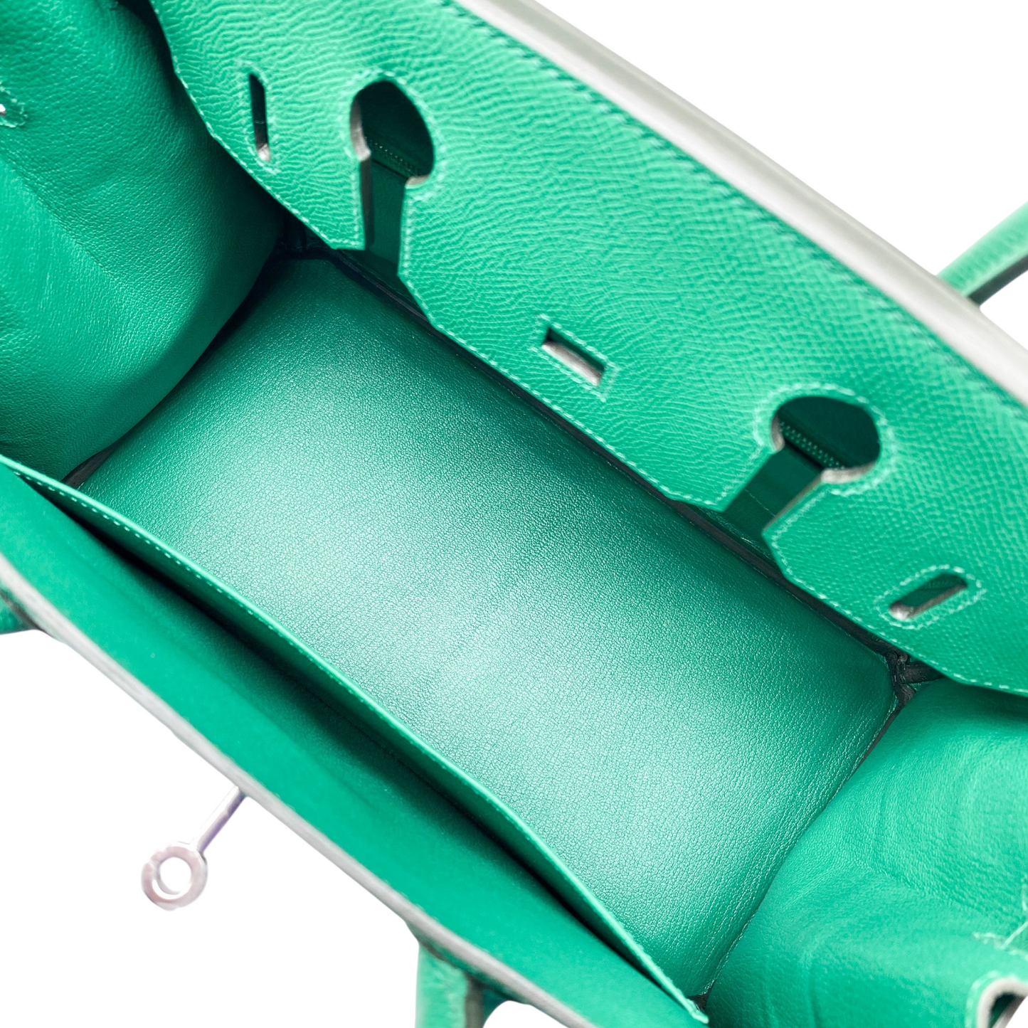 Hermes Birkin 30 Vert Vertigo Epsom Palladium Hardware