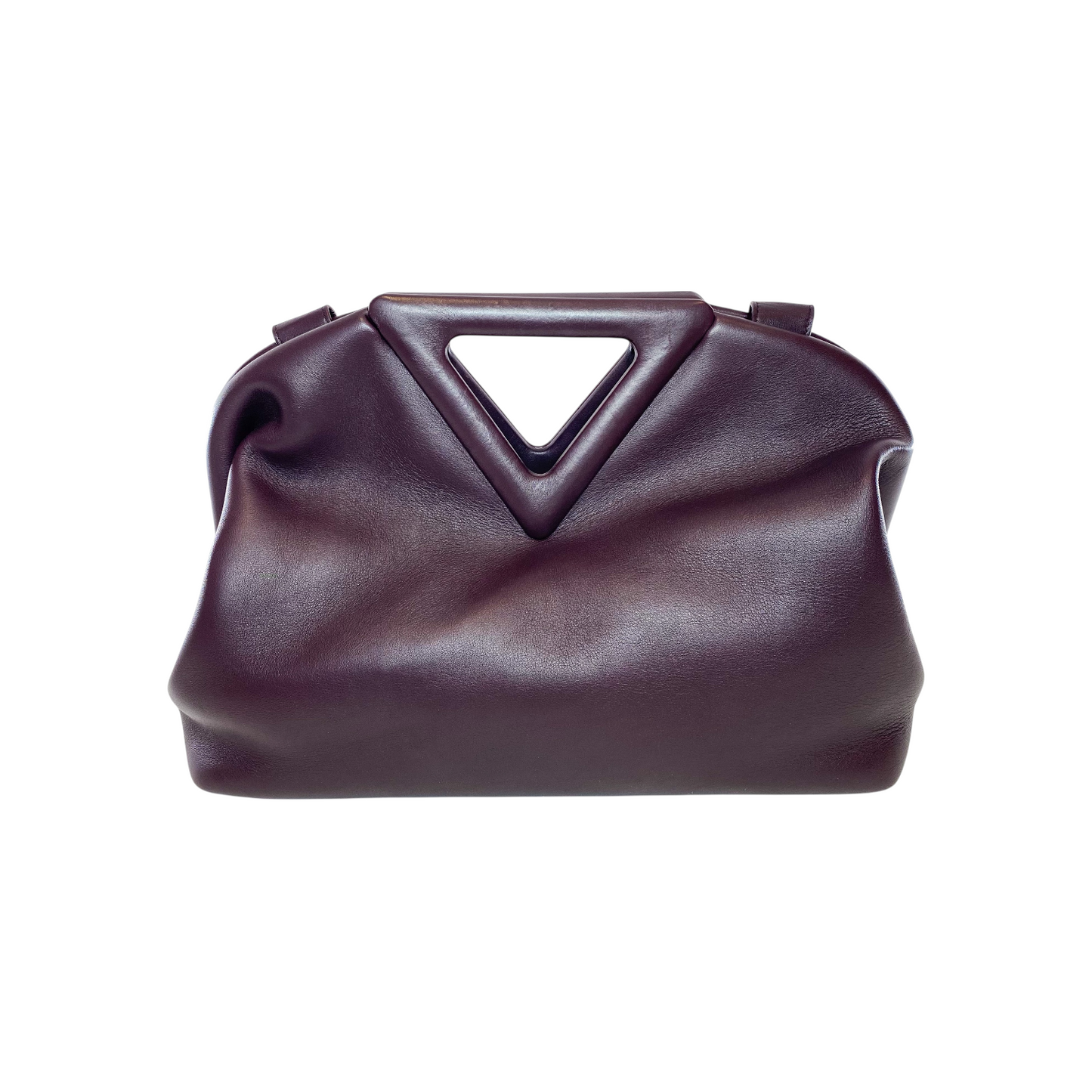 Bottega Veneta Grape The Point Triangle Bag