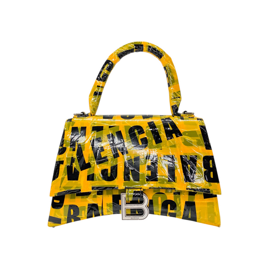 Balenciaga Yellow Tape Hourglass Bag