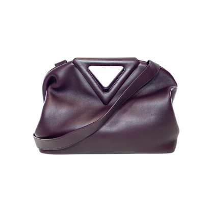 Bottega Veneta Grape The Point Triangle Bag