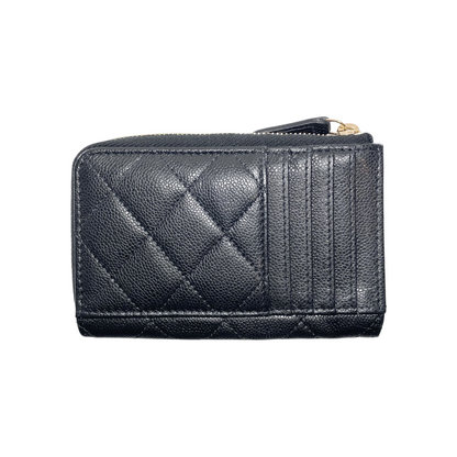 Chanel Black CC Zip Card Holder