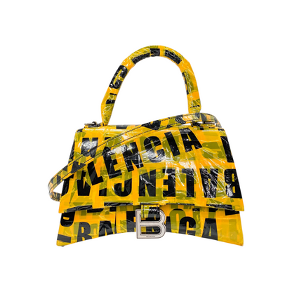 Balenciaga Yellow Tape Hourglass Bag