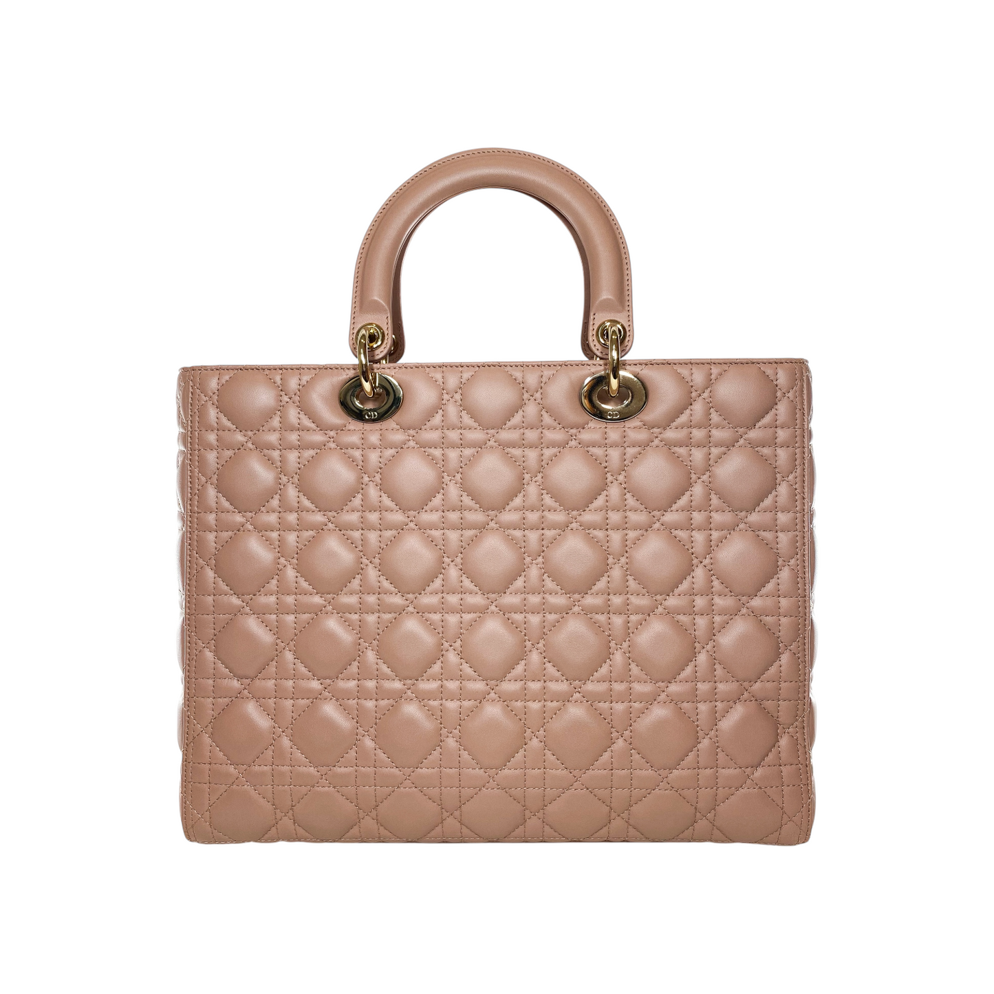 Dior Taupe Large Lady Dior