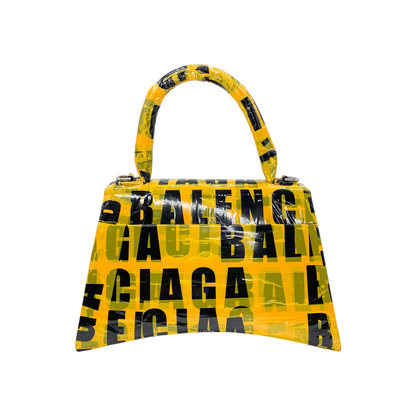Balenciaga Yellow Tape Hourglass Bag