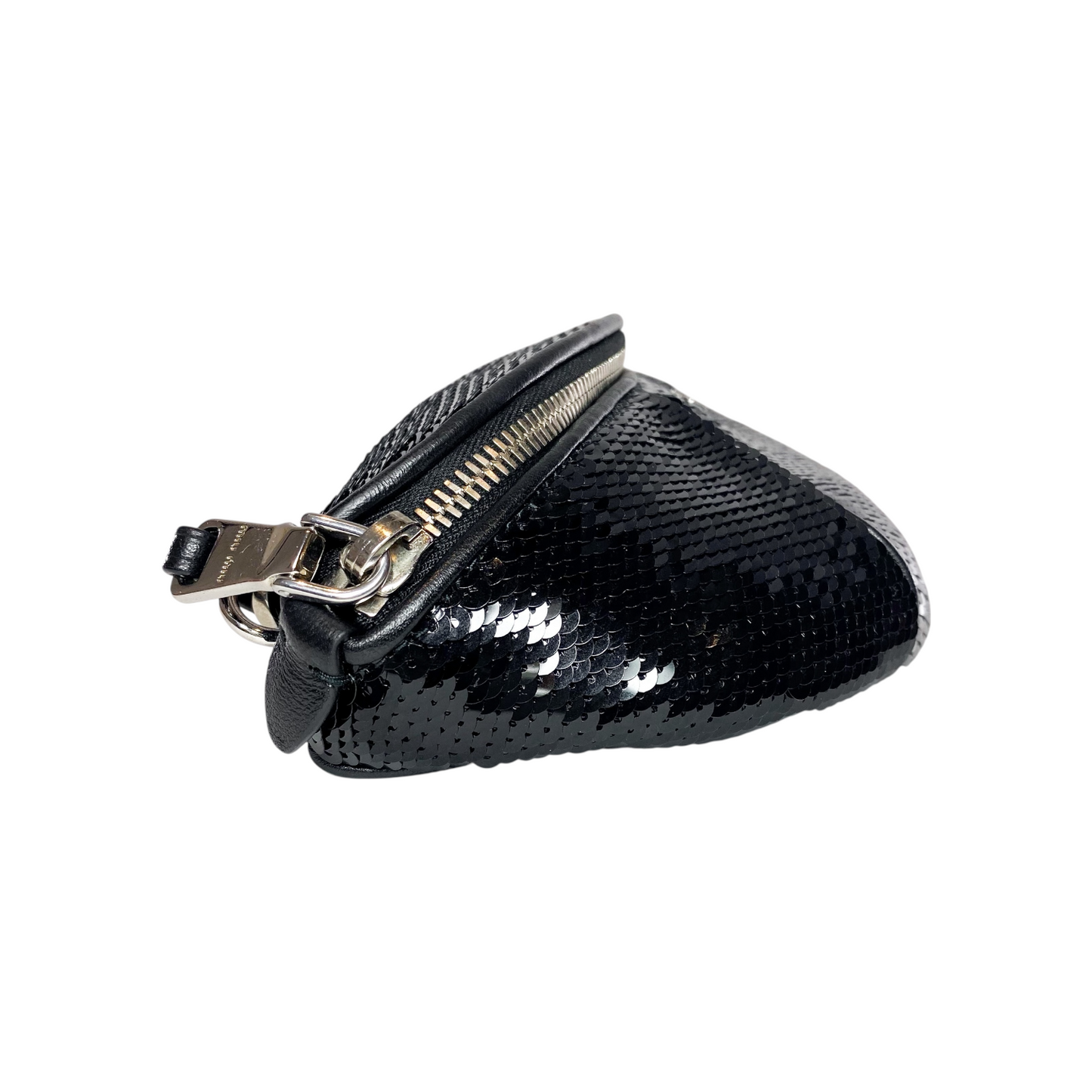 Miu Miu Black Sequin Waist Bag