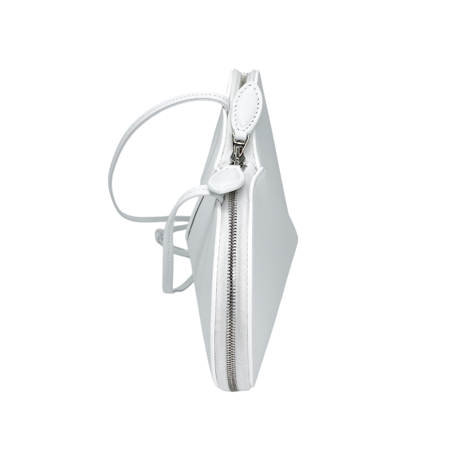 Alaia White Heart Shoulder Bag