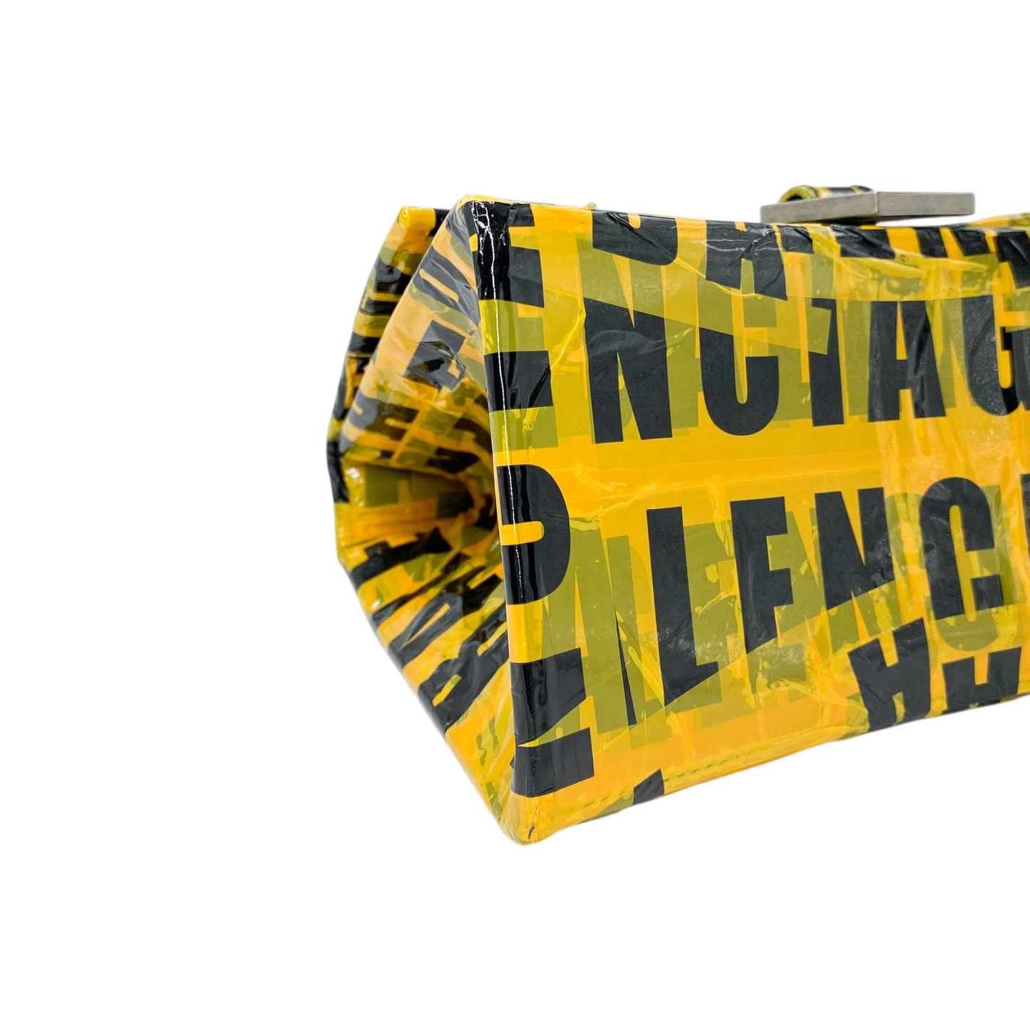Balenciaga Yellow Tape Hourglass Bag