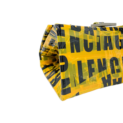 Balenciaga Yellow Tape Hourglass Bag