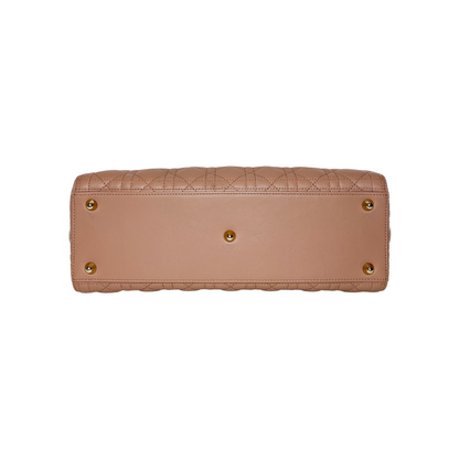 Dior Taupe Large Lady Dior