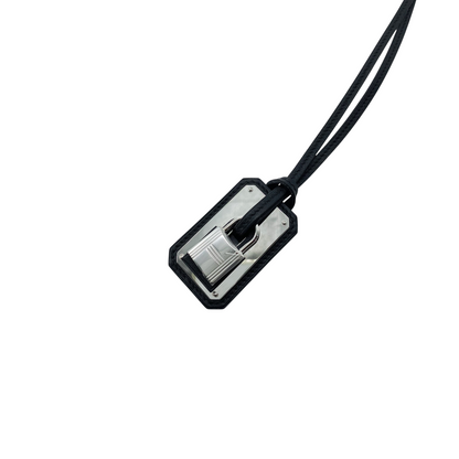 Hermes Noir O’Kelly Pendant Necklace