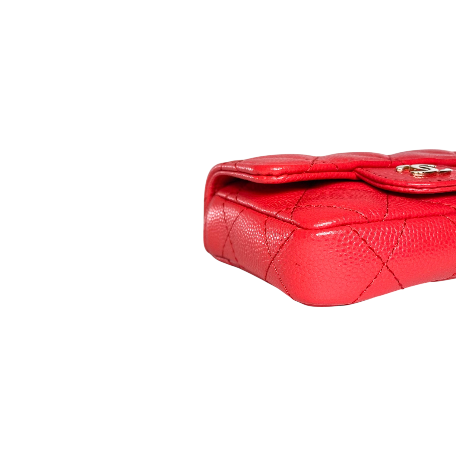 Chanel Red Mini Flap Bag Charm