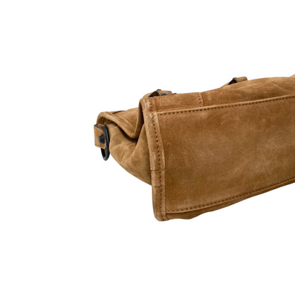 Balenciaga Camel Suede Small City Bag