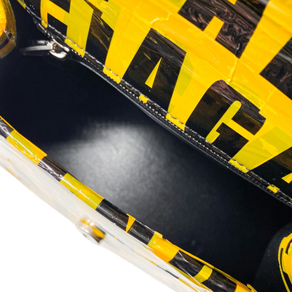 Balenciaga Yellow Tape Hourglass Bag