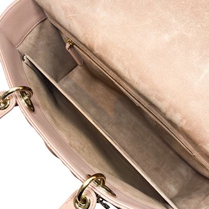 Dior Taupe Large Lady Dior