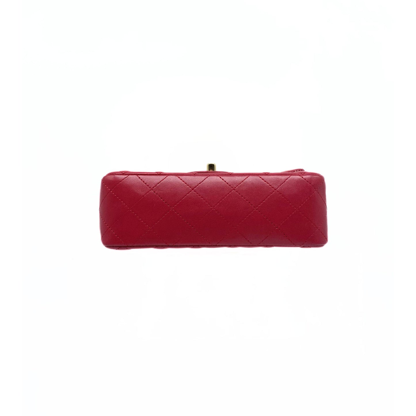 Chanel Raspberry Mini Rectangle