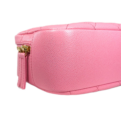 Chanel Pink Caviar Vanity Case