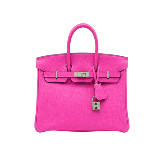 Hermes Birkin 25cm in Magnolia Togo with Palladium Hardware