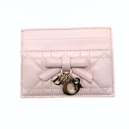 Lady Dior Freesia Card Holder