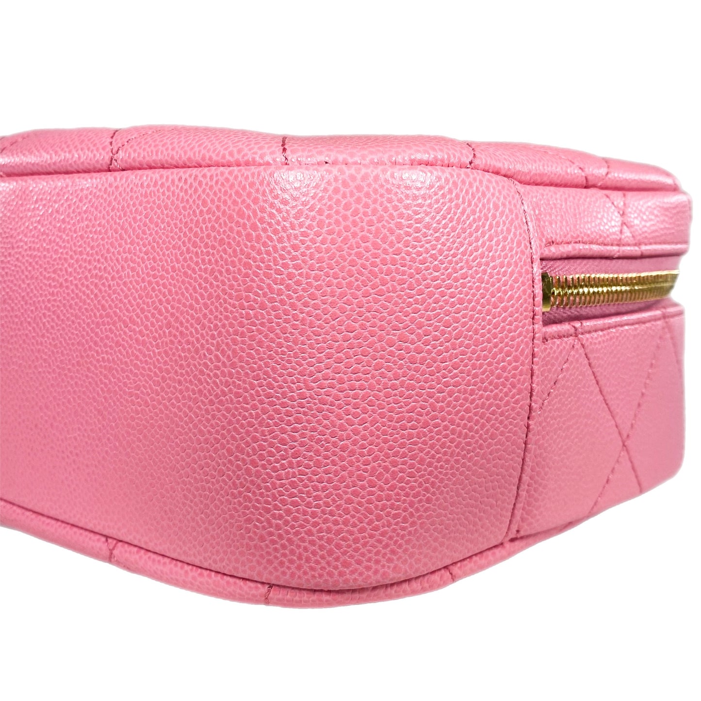 Chanel Pink Caviar Vanity Case
