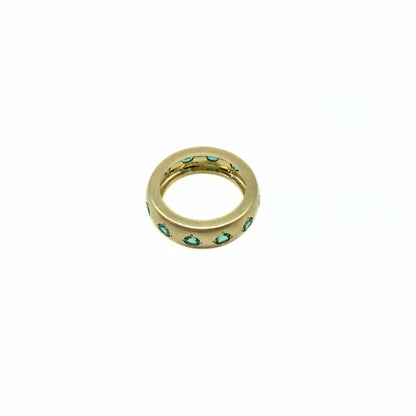Jenna Blake 18K Emerald Ring