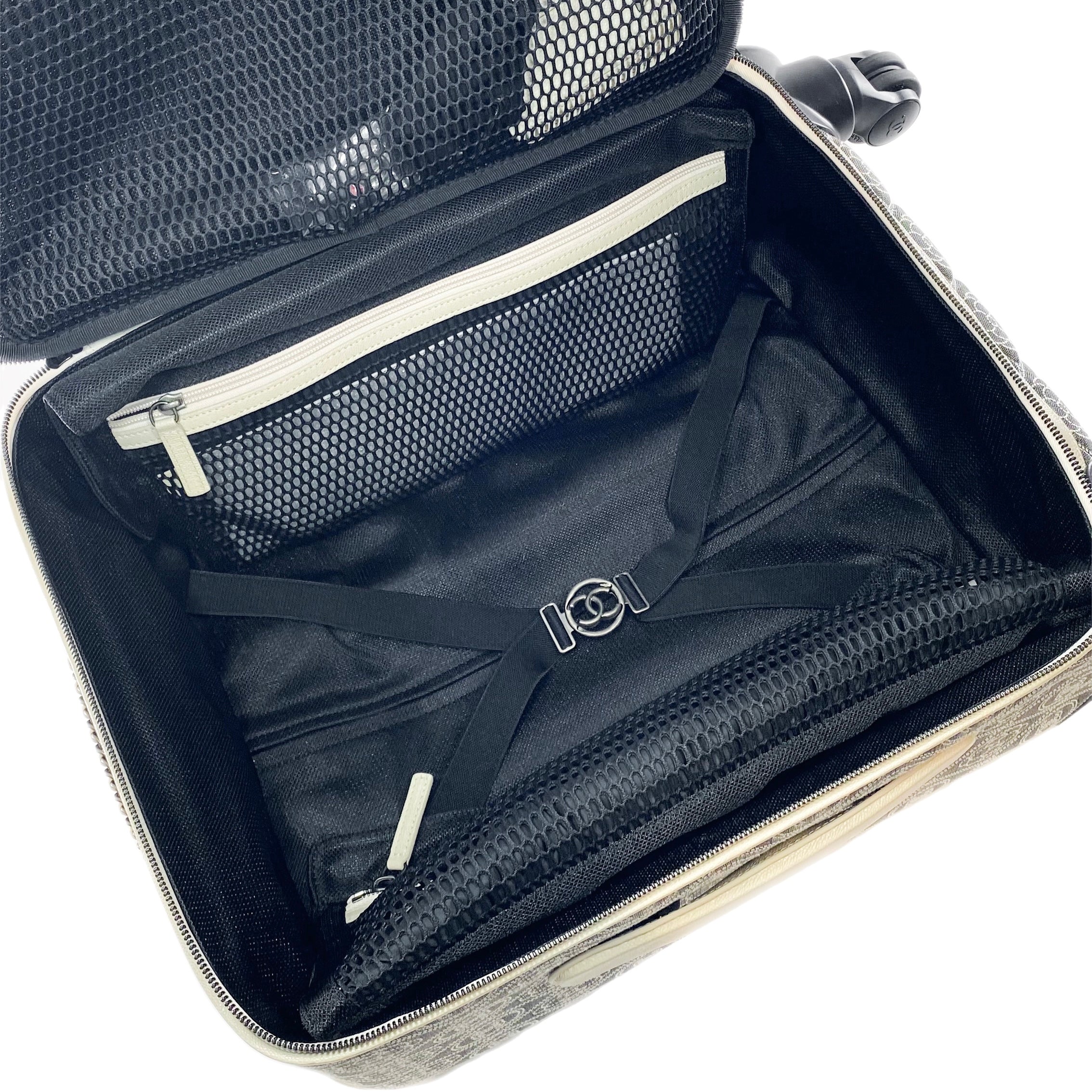 Chanel Camellia Logo Coco Case Trolley