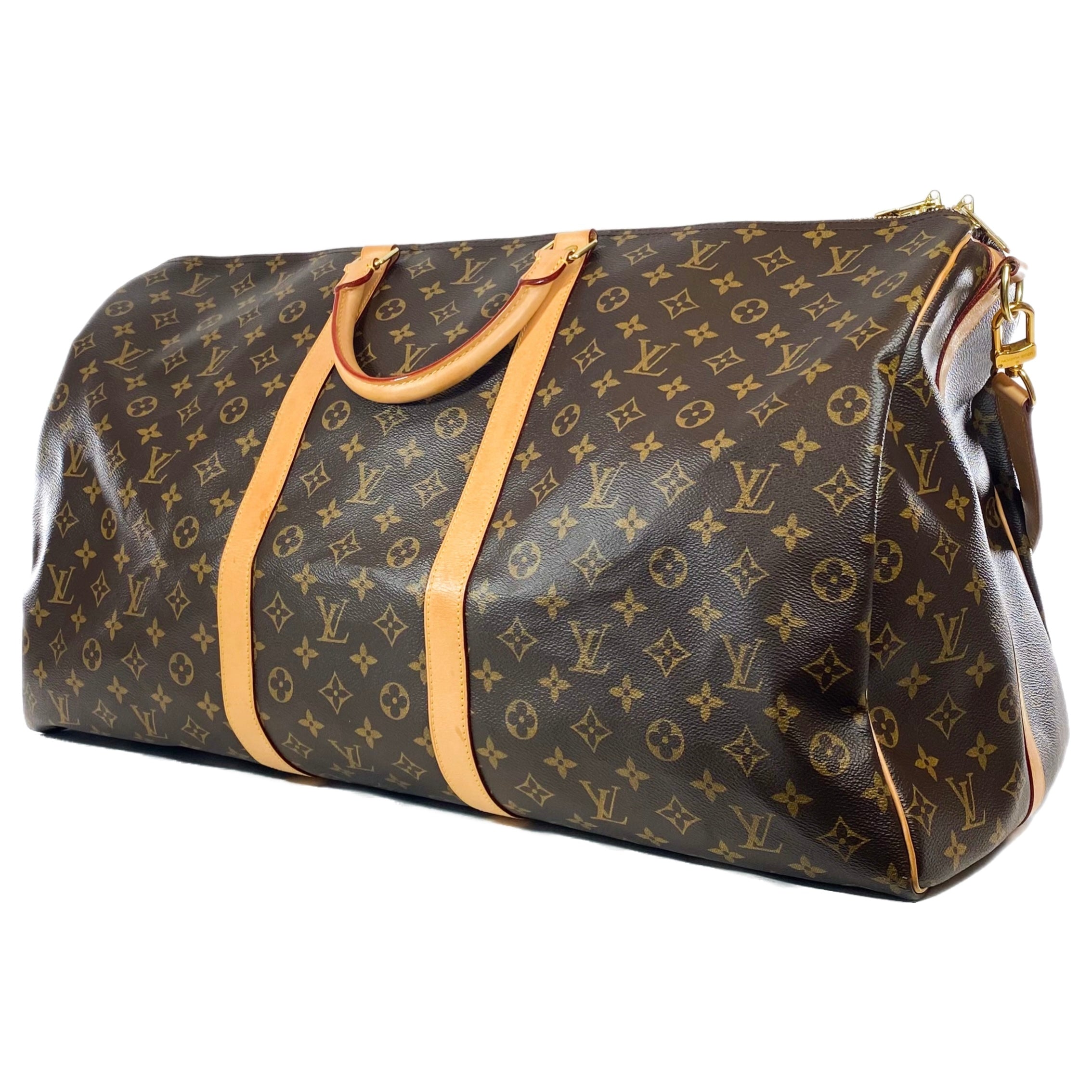 Louis Vuitton Monogram Keepall Bandouliere 60