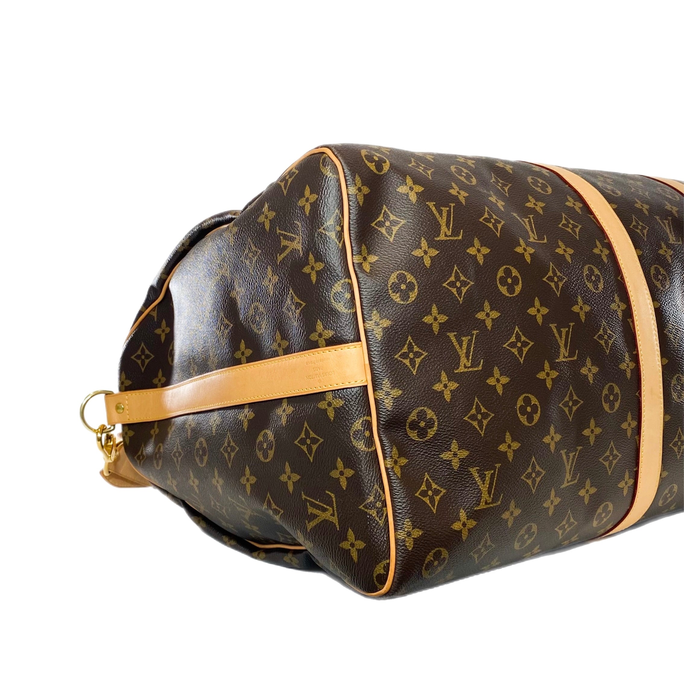 Louis Vuitton Monogram Keepall Bandouliere 60