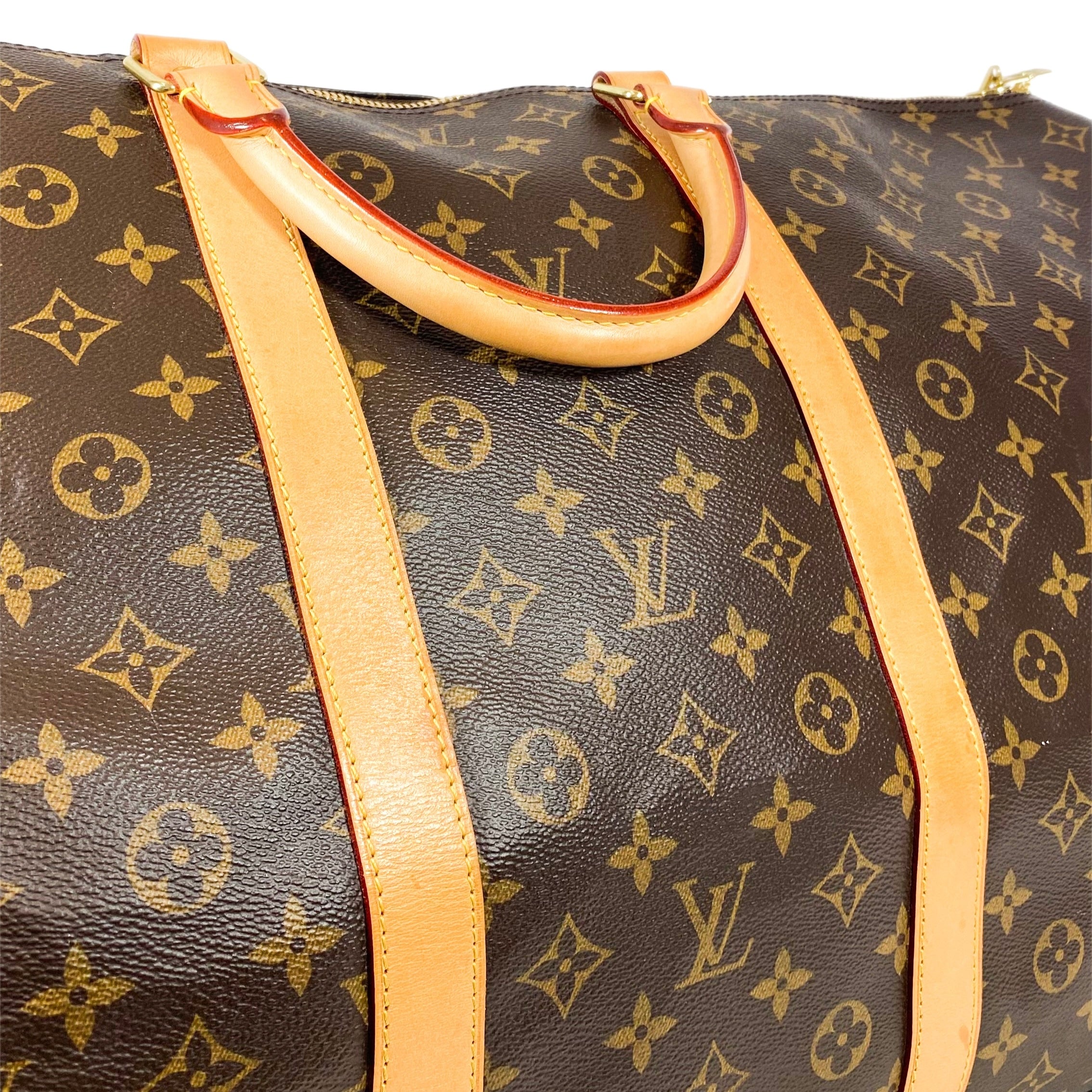 Louis Vuitton Monogram Keepall Bandouliere 60