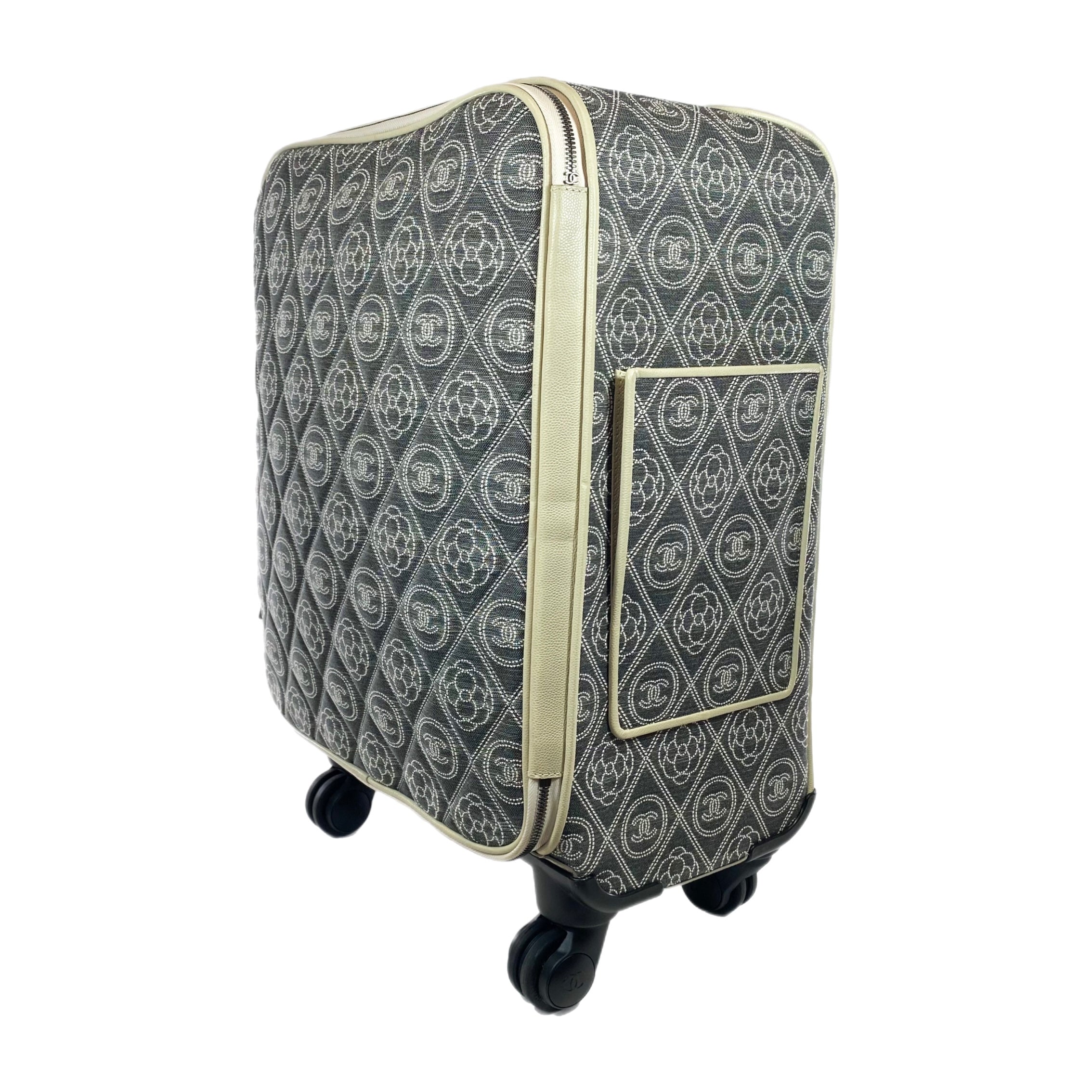 Chanel Camellia Logo Coco Case Trolley