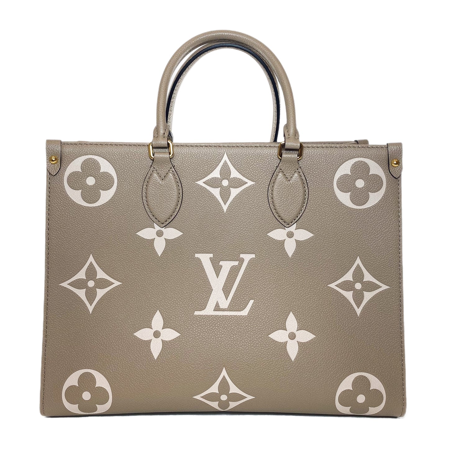 Louis Vuitton Creme Tourterelle Monogram OnTheGo