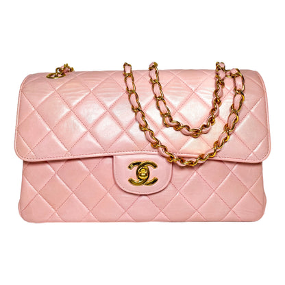 Chanel Pink Double Sided Vintage Jumbo Flap Bag