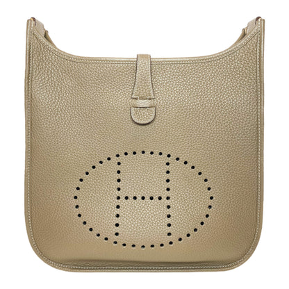 Hermes Evelyne PM Etoupe Gold Hardware