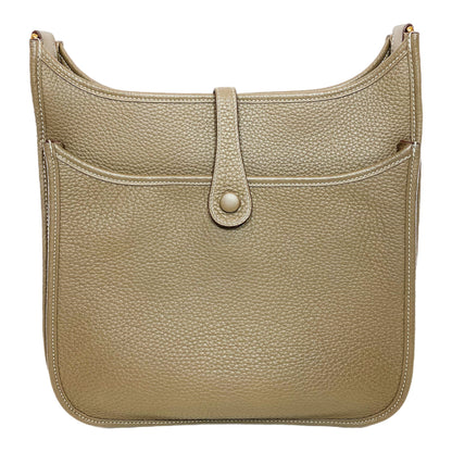 Hermes Evelyne PM Etoupe Gold Hardware