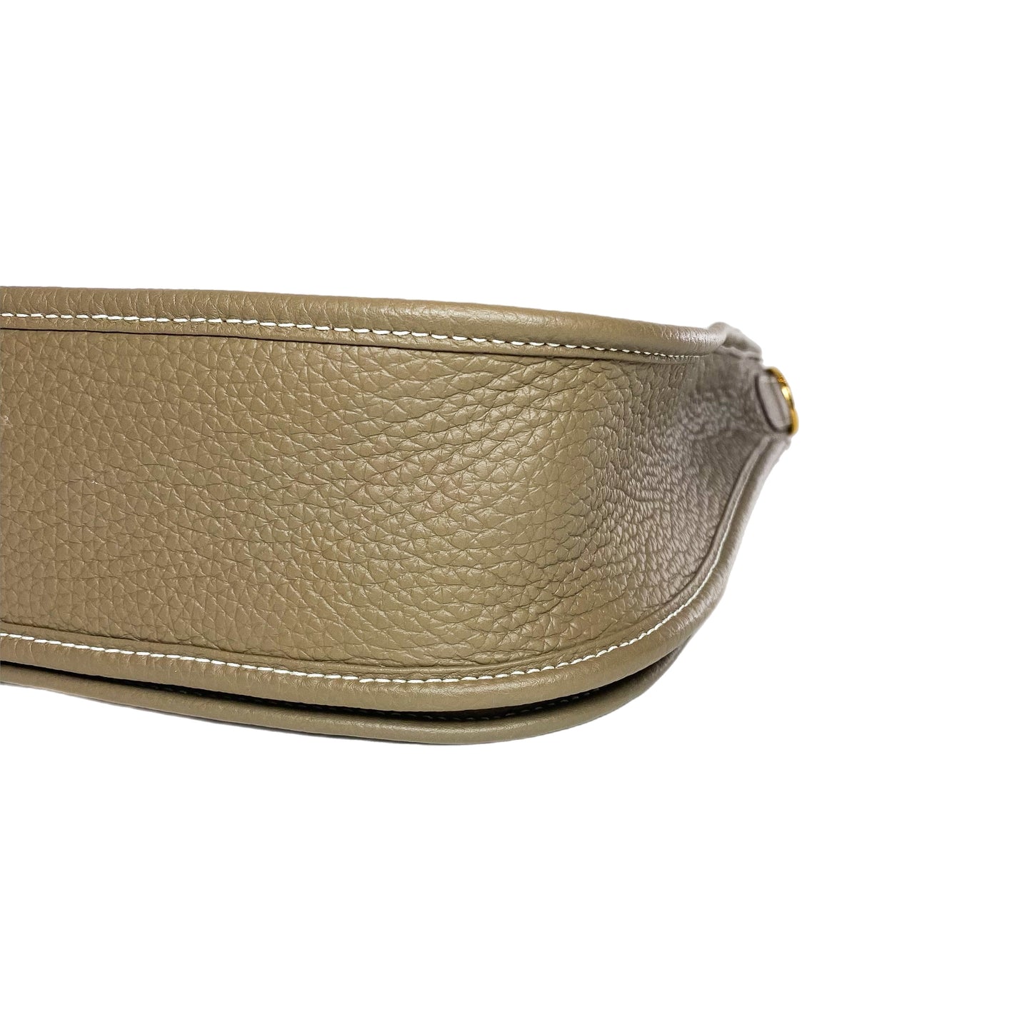 Hermes Evelyne PM Etoupe Gold Hardware