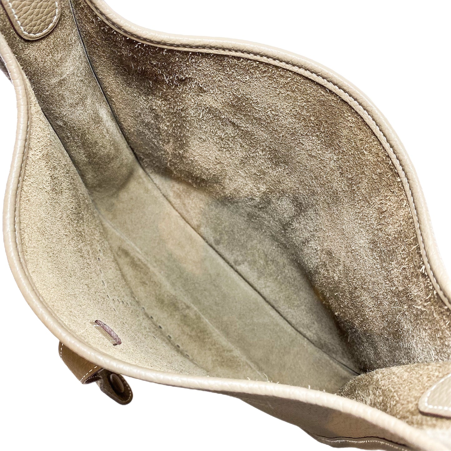 Hermes Evelyne PM Etoupe Gold Hardware