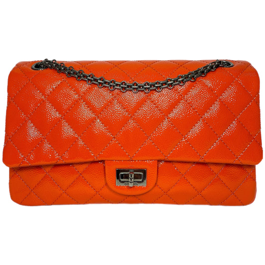 Chanel 2.55 Orange Reissue Flap Bag