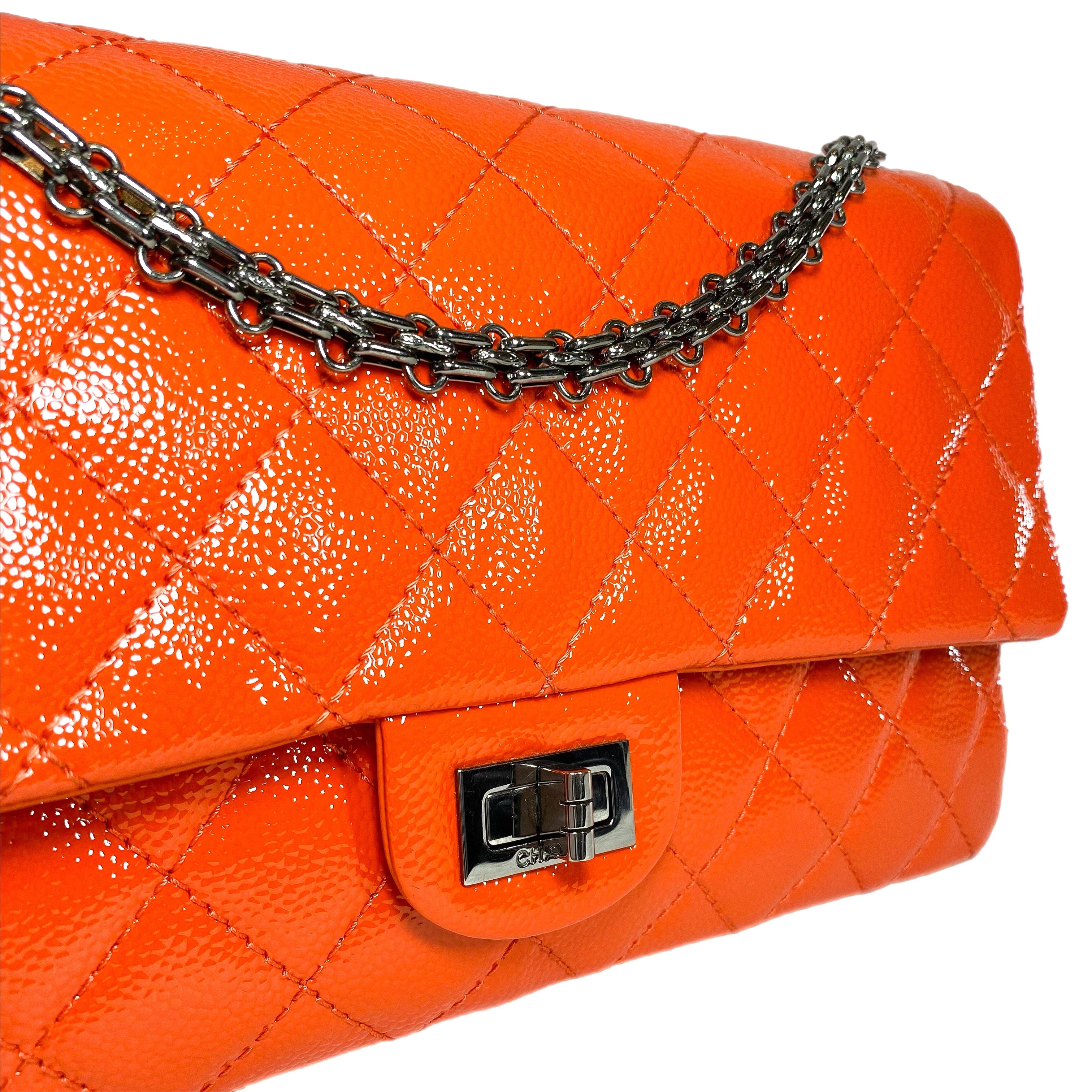 Chanel 2.55 Orange Reissue Flap Bag