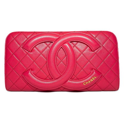 Chanel Dark Pink Coco Midnight Clutch