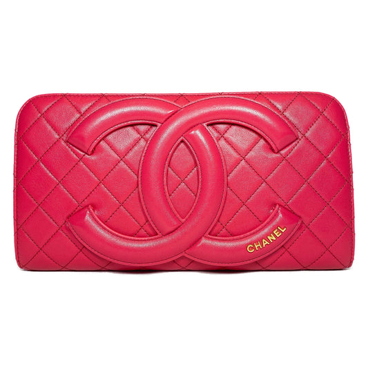 Chanel Dark Pink Coco Midnight Clutch