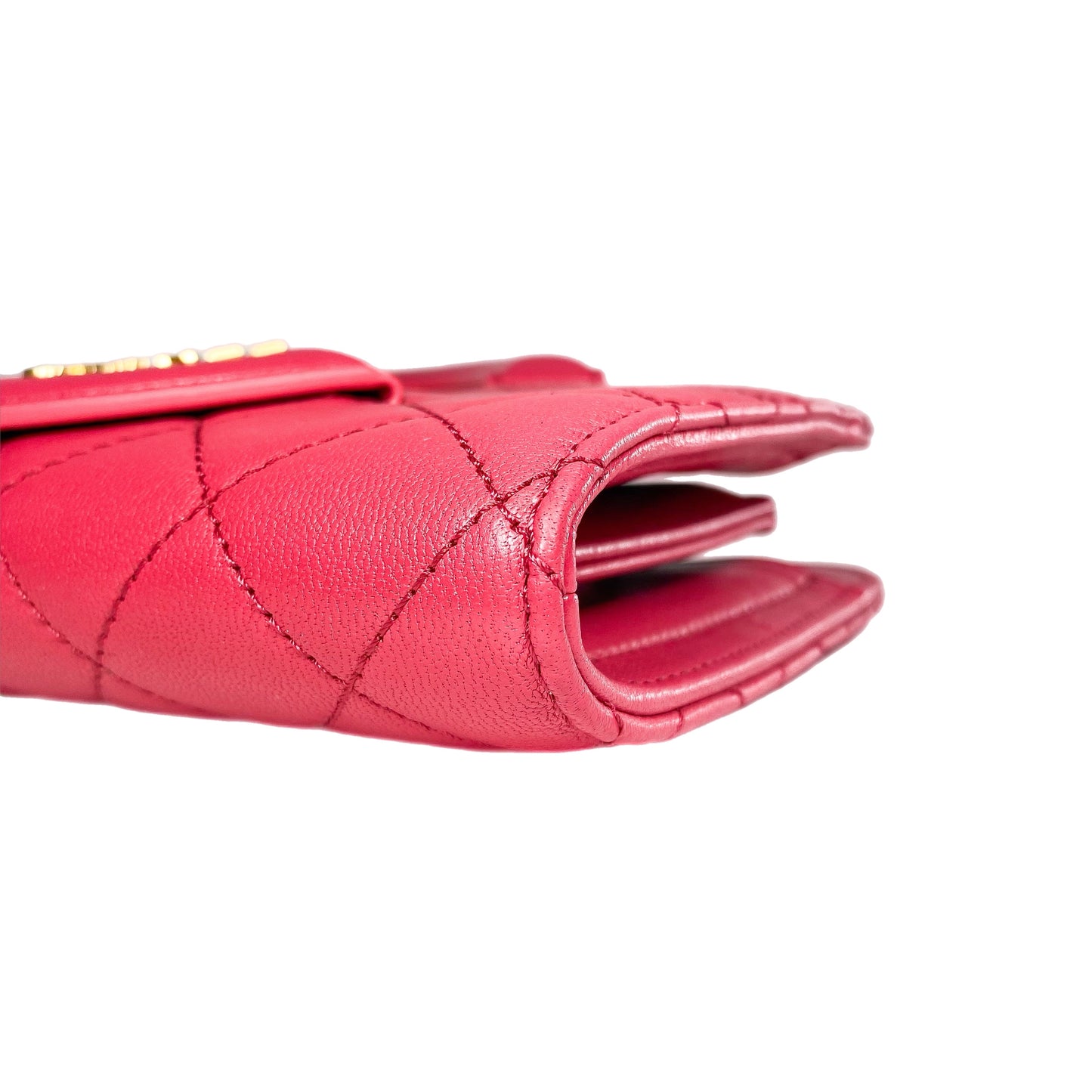 Chanel Dark Pink Coco Midnight Clutch