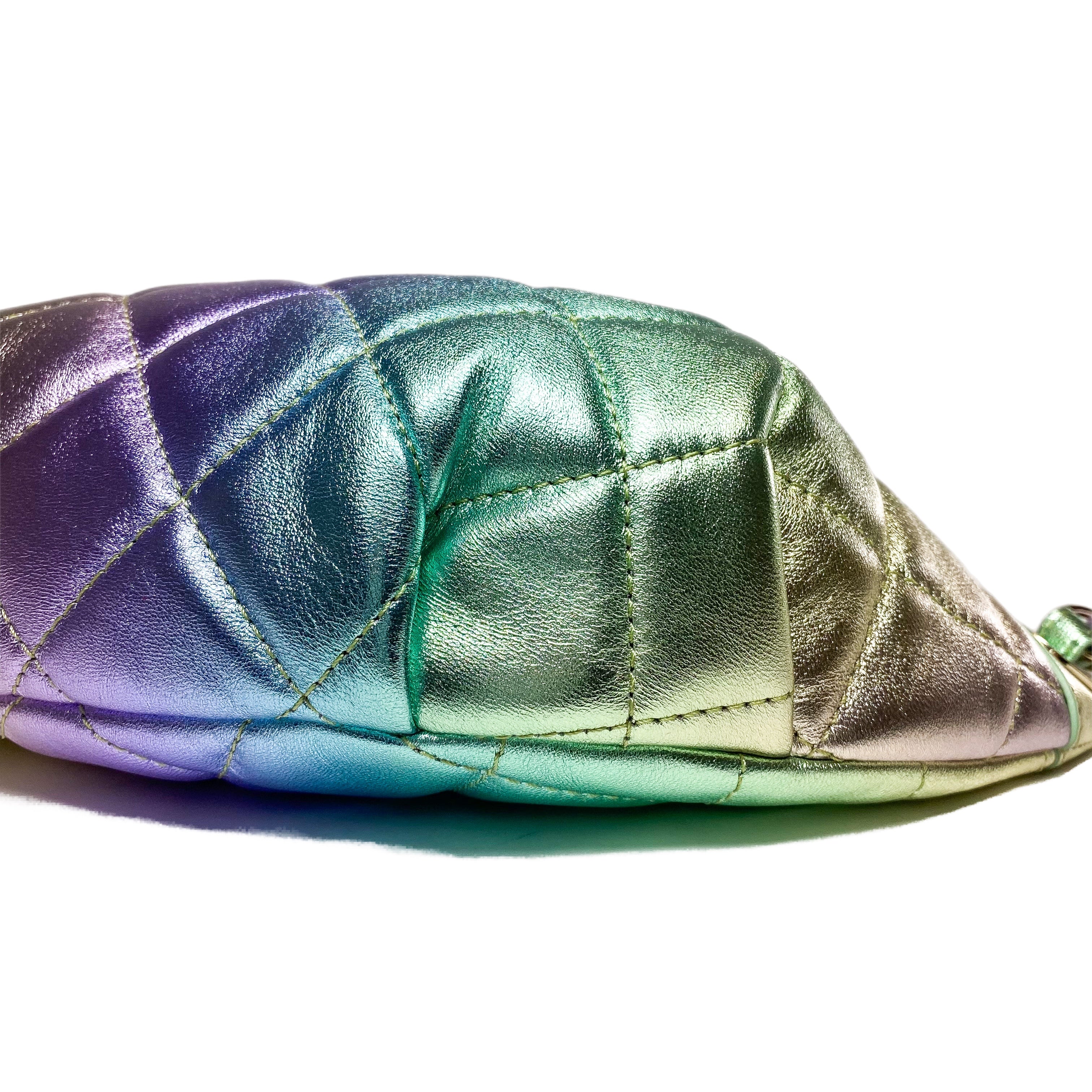 Chanel Metallic Rainbow Waist Bag